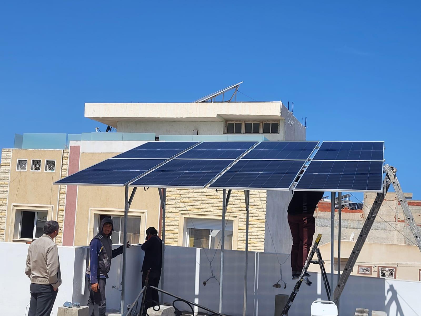 Installation solaire réalisée par Courant Bleu — photo 7 sur 17